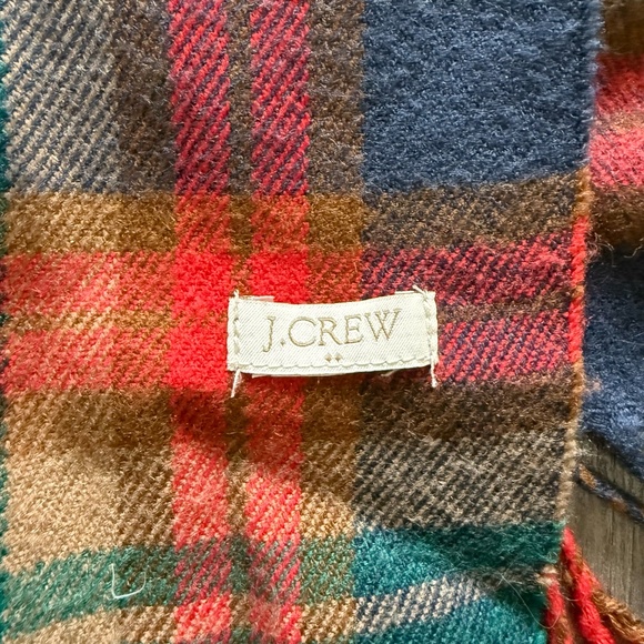J.Crew Classic Plaid Scarf - Picture 3 of 5